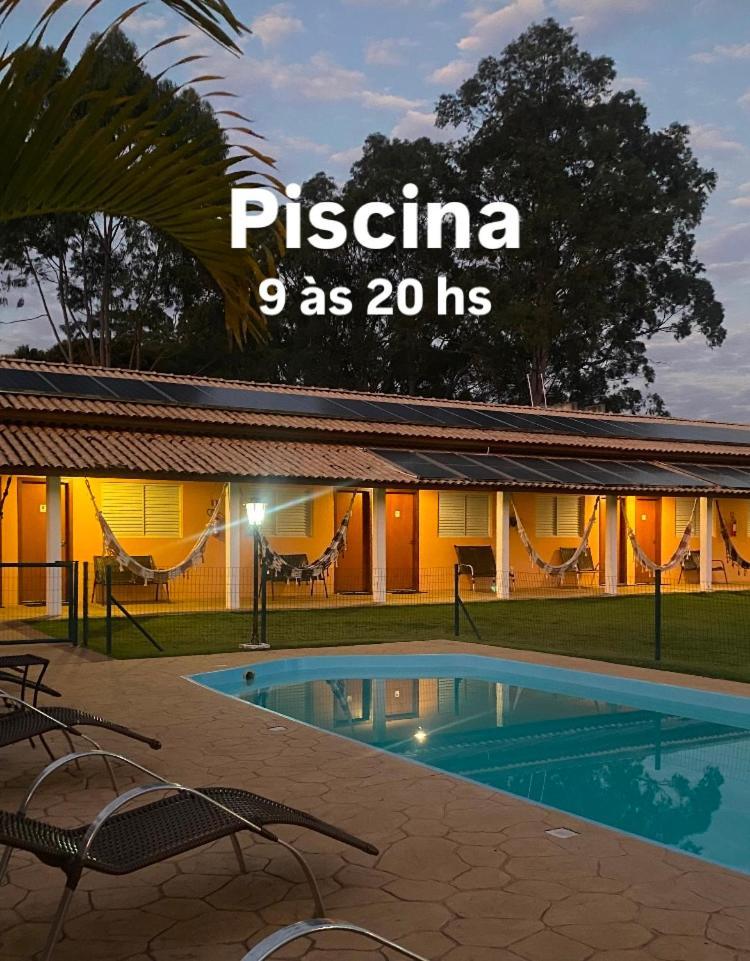 Pousada San Pietro - 2 Km Thermas Sao Pedro  Eksteriør billede